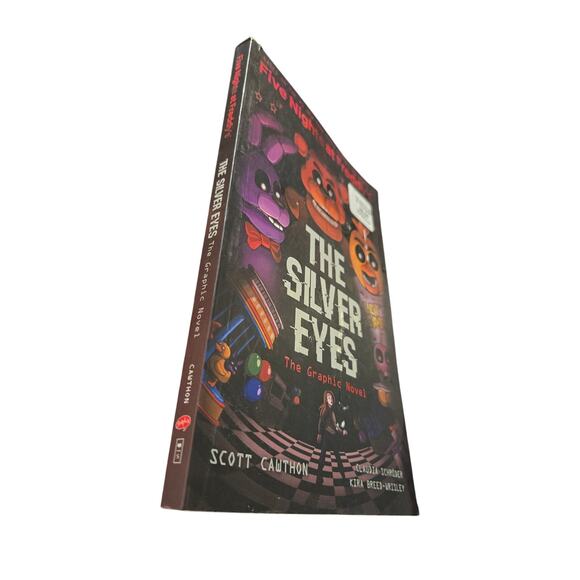 FNAF THE SILVER EYES Scott Cawthon First Scholastic Edition Horror - Picture 4 of 7